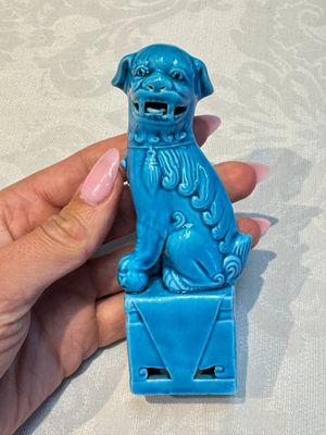 Six Chinese turquoise-glazed wares, 19/20th C. — photo 10