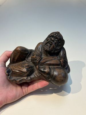 Six Chinese wooden and bamboo carvings, 19/20th C. — photo 20
