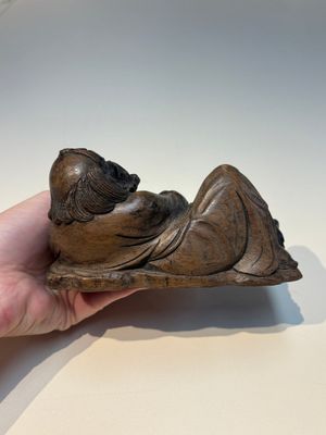 Six Chinese wooden and bamboo carvings, 19/20th C. — photo 22