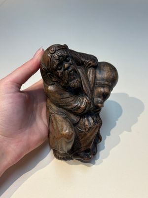 Six Chinese wooden and bamboo carvings, 19/20th C. — photo 24