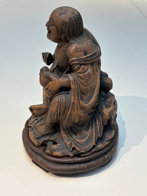 Six Chinese wooden and bamboo carvings, 19/20th C. — photo 33