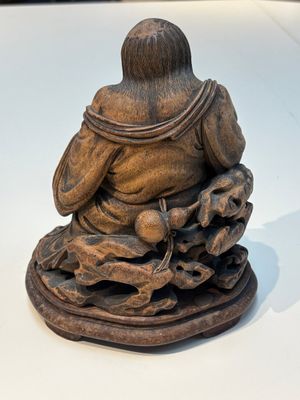 Six Chinese wooden and bamboo carvings, 19/20th C. — photo 34