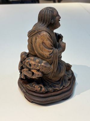 Six Chinese wooden and bamboo carvings, 19/20th C. — photo 35