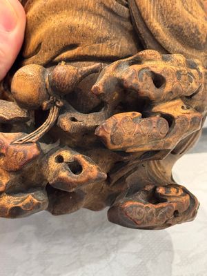 Six Chinese wooden and bamboo carvings, 19/20th C. — photo 51