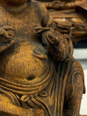 Six Chinese wooden and bamboo carvings, 19/20th C. — photo 53