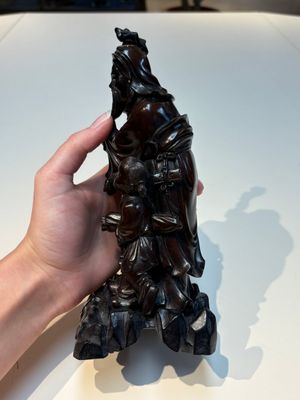 Six Chinese wooden and bamboo carvings, 19/20th C. — photo 8