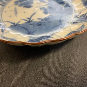 Six coupes godronnées en porcelaine de Chine en bleu et blanc, Kangxi — photo 10