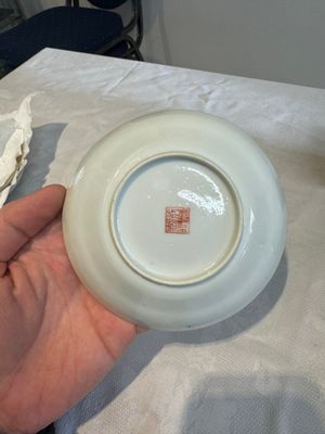 Six fine Chinese famille rose 'Xi Xiang Ji' cups and saucers, Xianfeng mark and of the period — photo 15