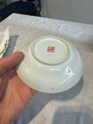 Six fine Chinese famille rose 'Xi Xiang Ji' cups and saucers, Xianfeng mark and of the period — photo 16