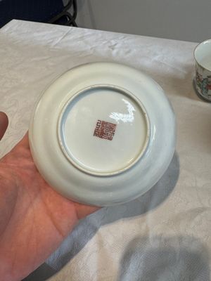 Six fine Chinese famille rose 'Xi Xiang Ji' cups and saucers, Xianfeng mark and of the period — photo 4