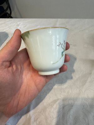 Six fine Chinese famille rose 'Xi Xiang Ji' cups and saucers, Xianfeng mark and of the period — photo 48
