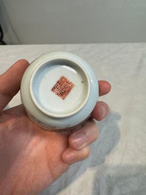 Six fine Chinese famille rose 'Xi Xiang Ji' cups and saucers, Xianfeng mark and of the period — photo 64