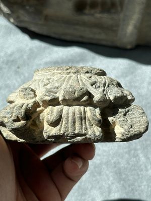 Six Gandhara grey schist fragments with divinities and floral design, 1/4th C. — 照片 27