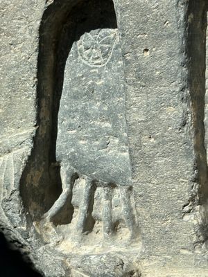 Six Gandhara grey schist fragments with divinities and floral design, 1/4th C. — 照片 40