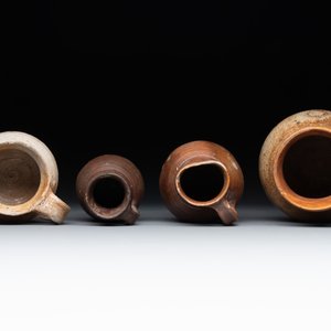 Six German stoneware jugs and mugs, 15/16th C. — foto 12