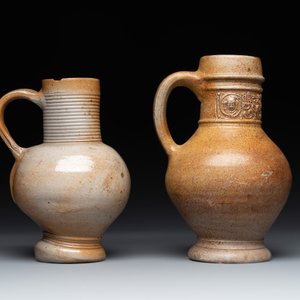 Six German stoneware jugs and mugs, 15/16th C. — foto 4