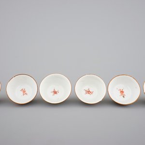 Six Japanese Kakiemon porcelain cups, 18th C. — photo 5