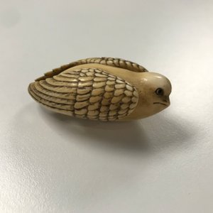 Six netsuke en ivoire et buis, Meiji/Showa, 19/20ème — photo 4