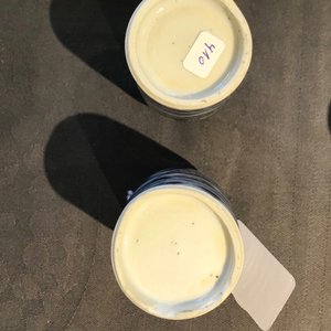 Six paires de vases miniatures en porcelaine de Chine bleu et blanc, Kangxi — photo 16