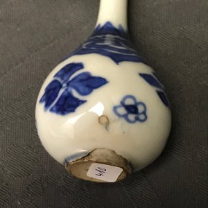 Six paires de vases miniatures en porcelaine de Chine bleu et blanc, Kangxi — photo 23