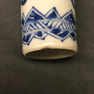 Six pairs of small Chinese blue and white vases, Kangxi — 照片 26