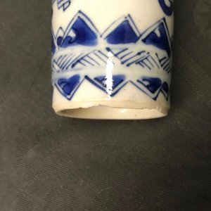 Six pairs of small Chinese blue and white vases, Kangxi — 照片 27