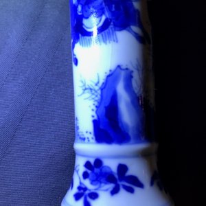 Six petits vases en porcelaine de Chine bleu et blanc, Kangxi — photo 20