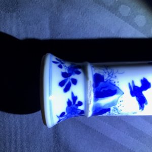Six petits vases en porcelaine de Chine bleu et blanc, Kangxi — photo 22