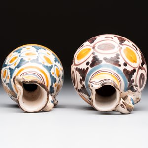 Six polychrome Spanish pottery wares, Talavera, 18th C. — photo 15