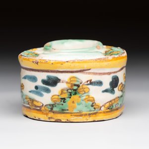 Six polychrome Spanish pottery wares, Talavera, 18th C. — photo 8