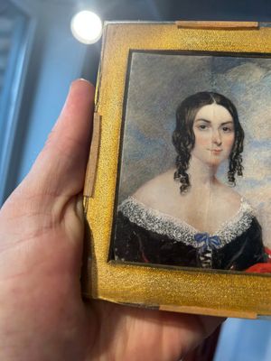 Six portrait miniatures, England and/or France, 19th C. — photo 5