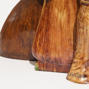Six religious Flemish pottery figures, incl. Laigneil and Noseda workshops, 20th C. — 照片 14