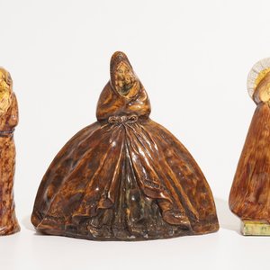 Six religious Flemish pottery figures, incl. Laigneil and Noseda workshops, 20th C. — 照片 8