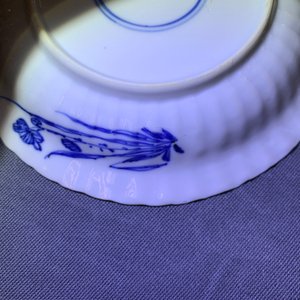 Six tasses et soucoupes en porcelaine de Chine bleu et blanc, Kangxi — photo 17