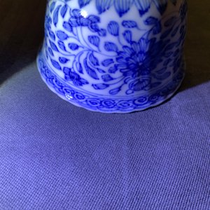 Six tasses et soucoupes en porcelaine de Chine bleu et blanc, Kangxi — photo 20