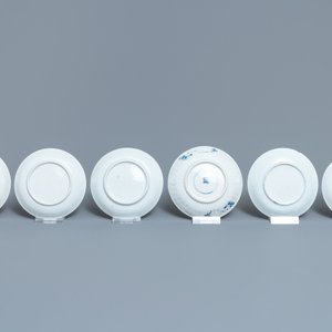Six tasses et soucoupes en porcelaine de Chine famille rose et de style Imari, Yongzheng/Qianlong — photo 3