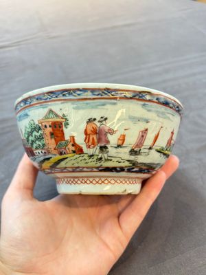 Six varied Chinese European-decorated wares, Kangxi/Qianlong — foto 24