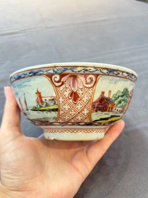 Six varied Chinese European-decorated wares, Kangxi/Qianlong — foto 25