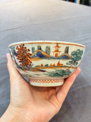 Six varied Chinese European-decorated wares, Kangxi/Qianlong — foto 33