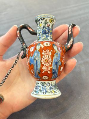 Six varied Chinese European-decorated wares, Kangxi/Qianlong — foto 4