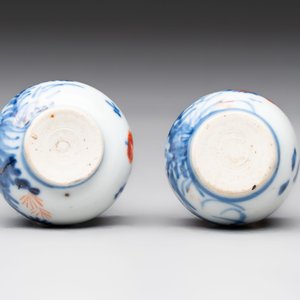 Six varied Chinese European-decorated wares, Kangxi/Qianlong — foto 15