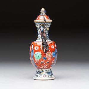Six varied Chinese European-decorated wares, Kangxi/Qianlong — foto 5