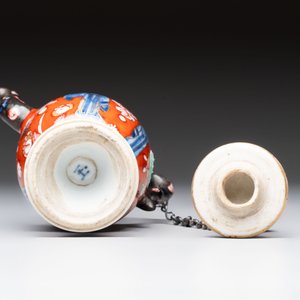 Six varied Chinese European-decorated wares, Kangxi/Qianlong — foto 9
