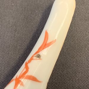 Six various Chinese enamelled spoons, 19/20th C. — photo 11