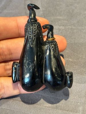 Six various Chinese hardstone and jade snuff bottles, 19/20th C. — 照片 13
