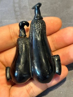 Six various Chinese hardstone and jade snuff bottles, 19/20th C. — 照片 15