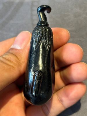 Six various Chinese hardstone and jade snuff bottles, 19/20th C. — 照片 16