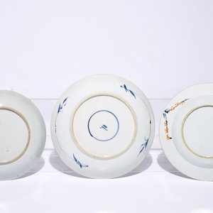 Six various Chinese Imari-style dishes and plates, Kangxi/Qianlong — 照片 6