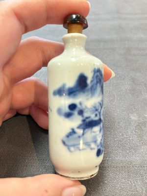 Six various Chinese snuff bottles, 19/20th C. — photo 9