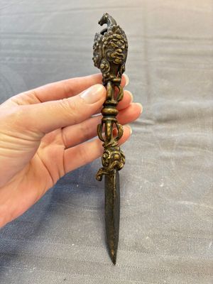 Six various Tibetan ritual objects, 19/20th C. — photo 4
